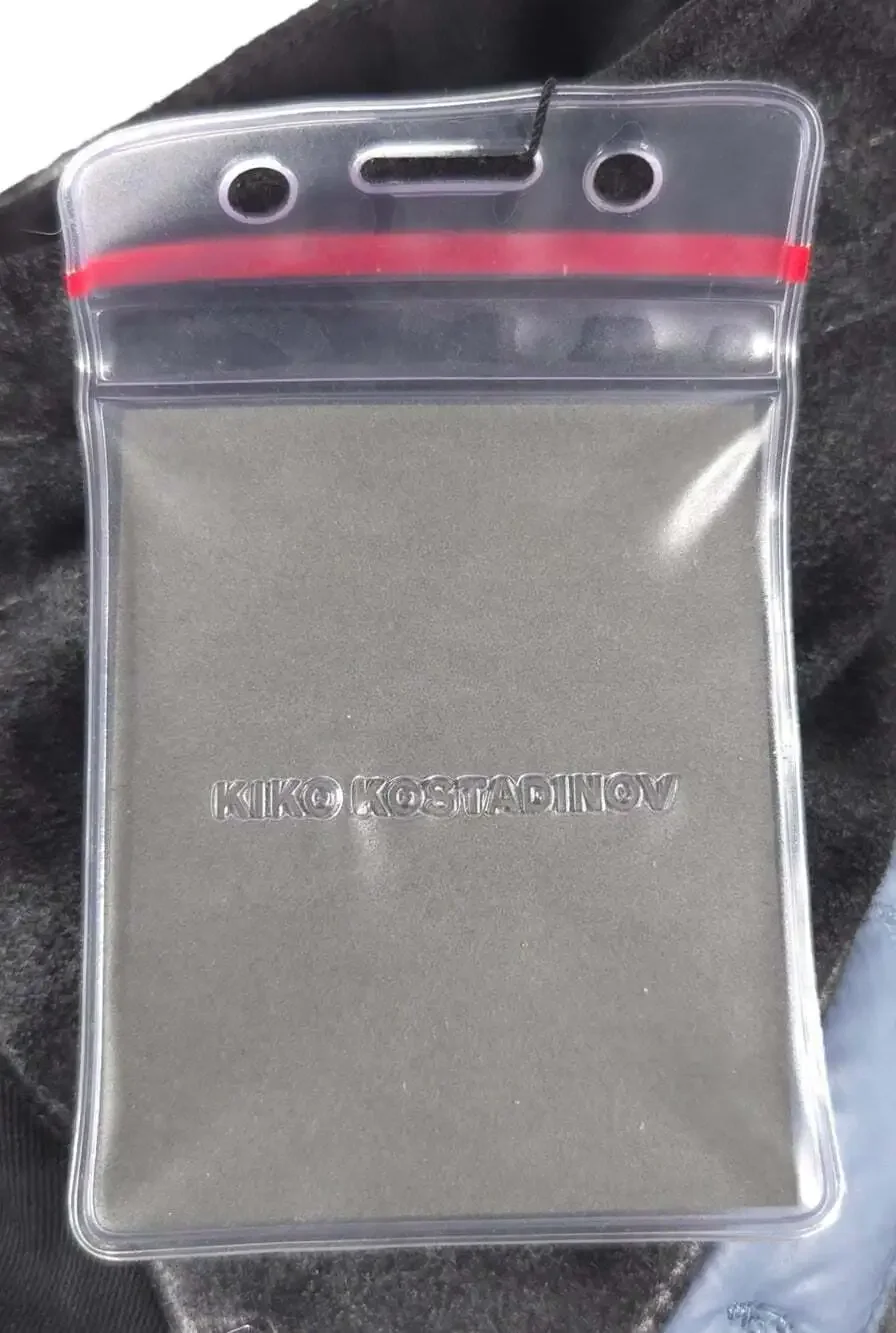 Kiko Kostadinov Oren Medium Crossbody Shoulder Bag US OS Mens Black Blue $560